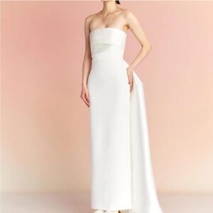 Solace London The Kinsley Maxi Dress in Cream size US 4